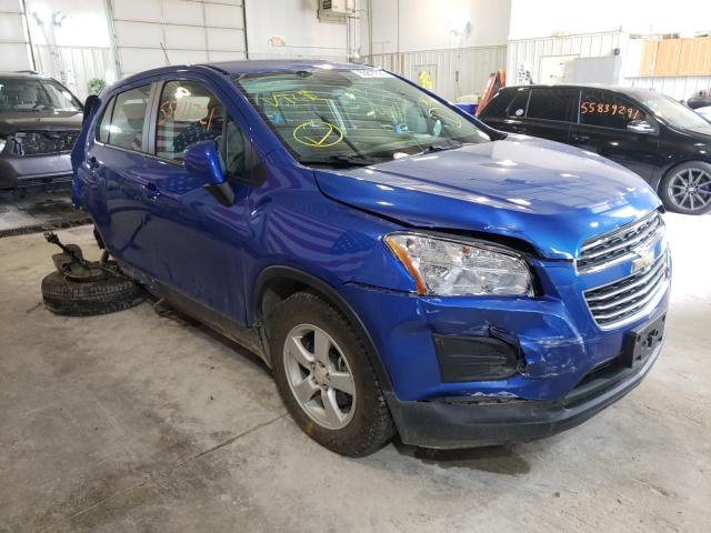 chevrolet trax ls 2016 kl7cjnsb3gb607883