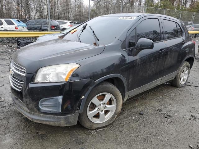 chevrolet trax ls 2016 kl7cjnsb6gb685607