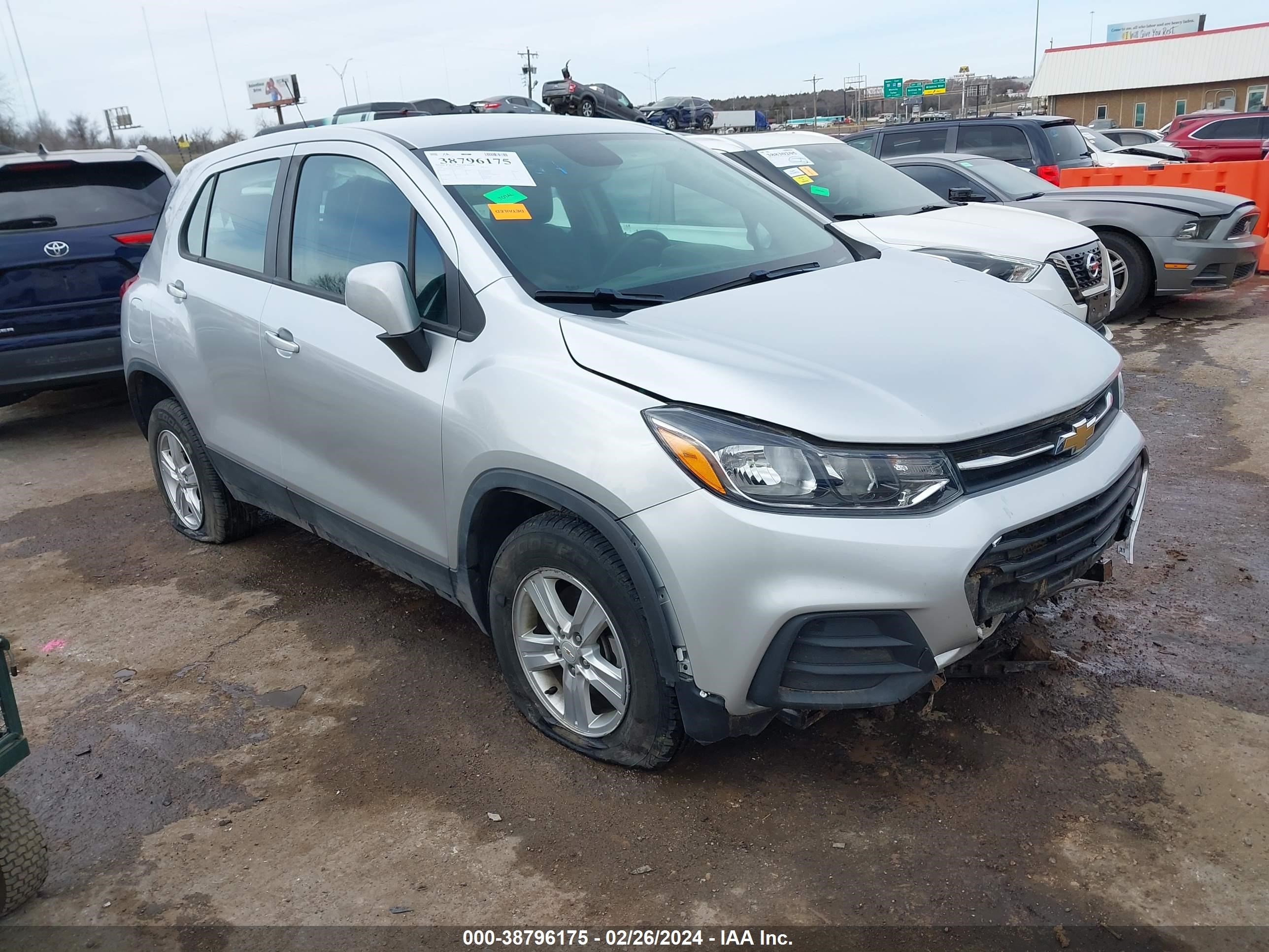 chevrolet trax ls 2018 kl7cjnsb9jb566540