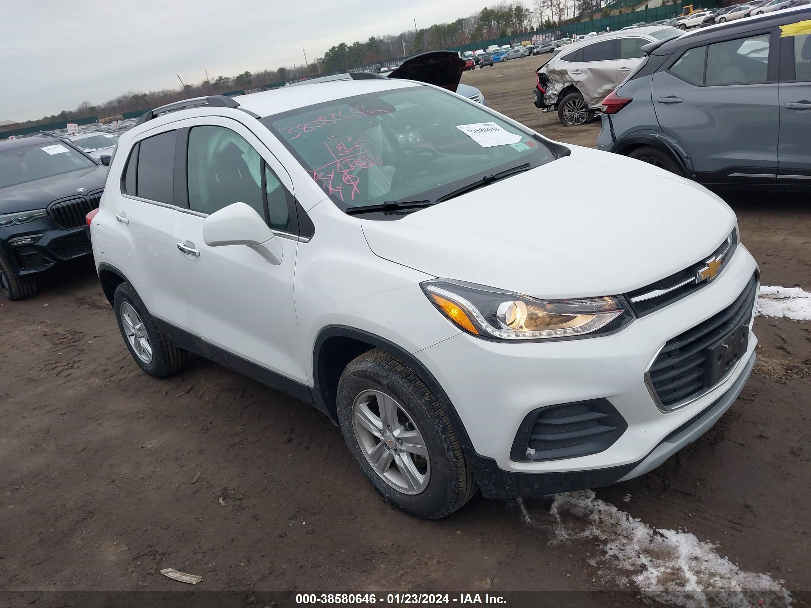 chevrolet trax 2019 kl7cjpsb5kb948786