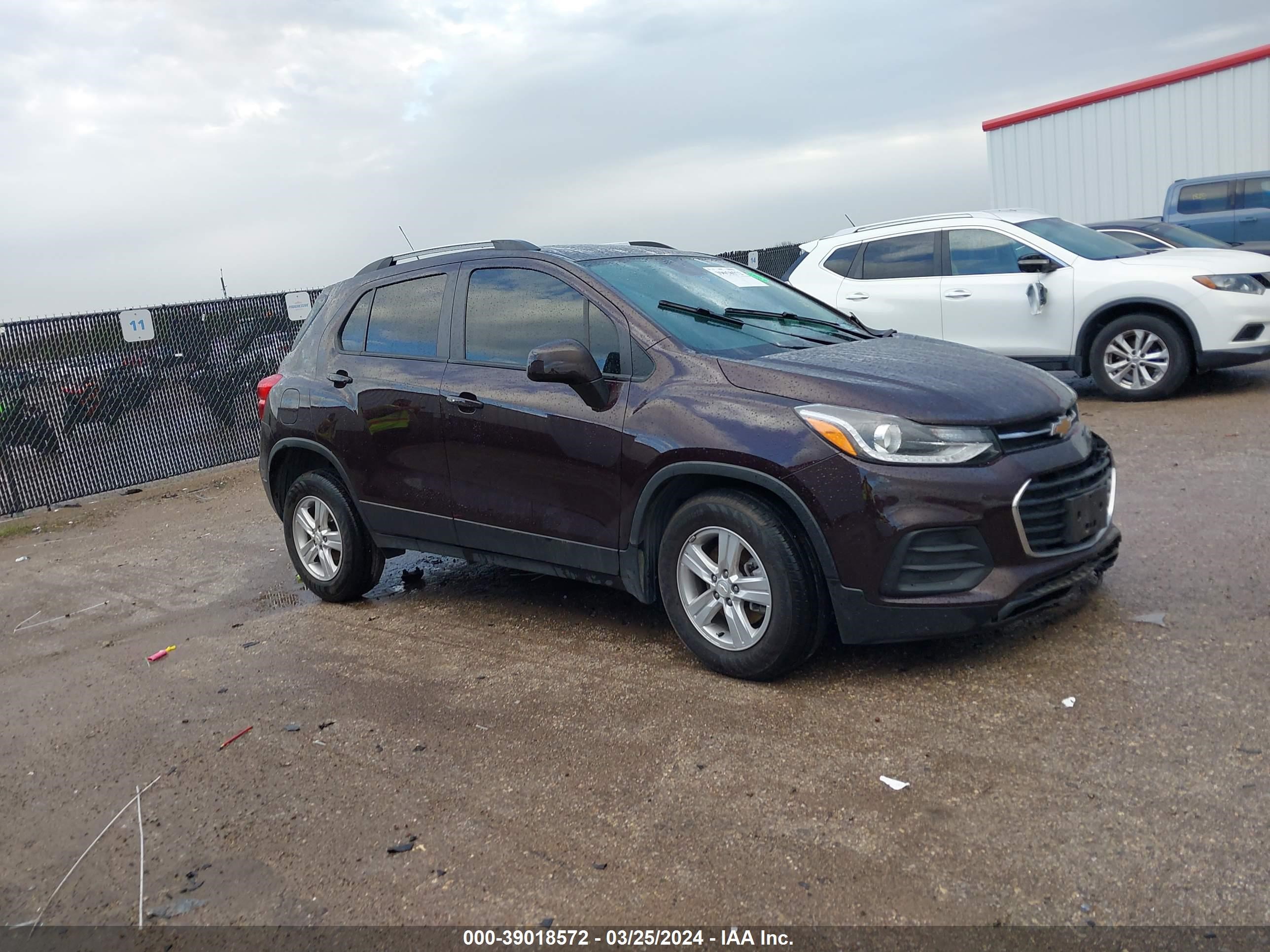 chevrolet trax 2022 kl7cjpsm1nb566907