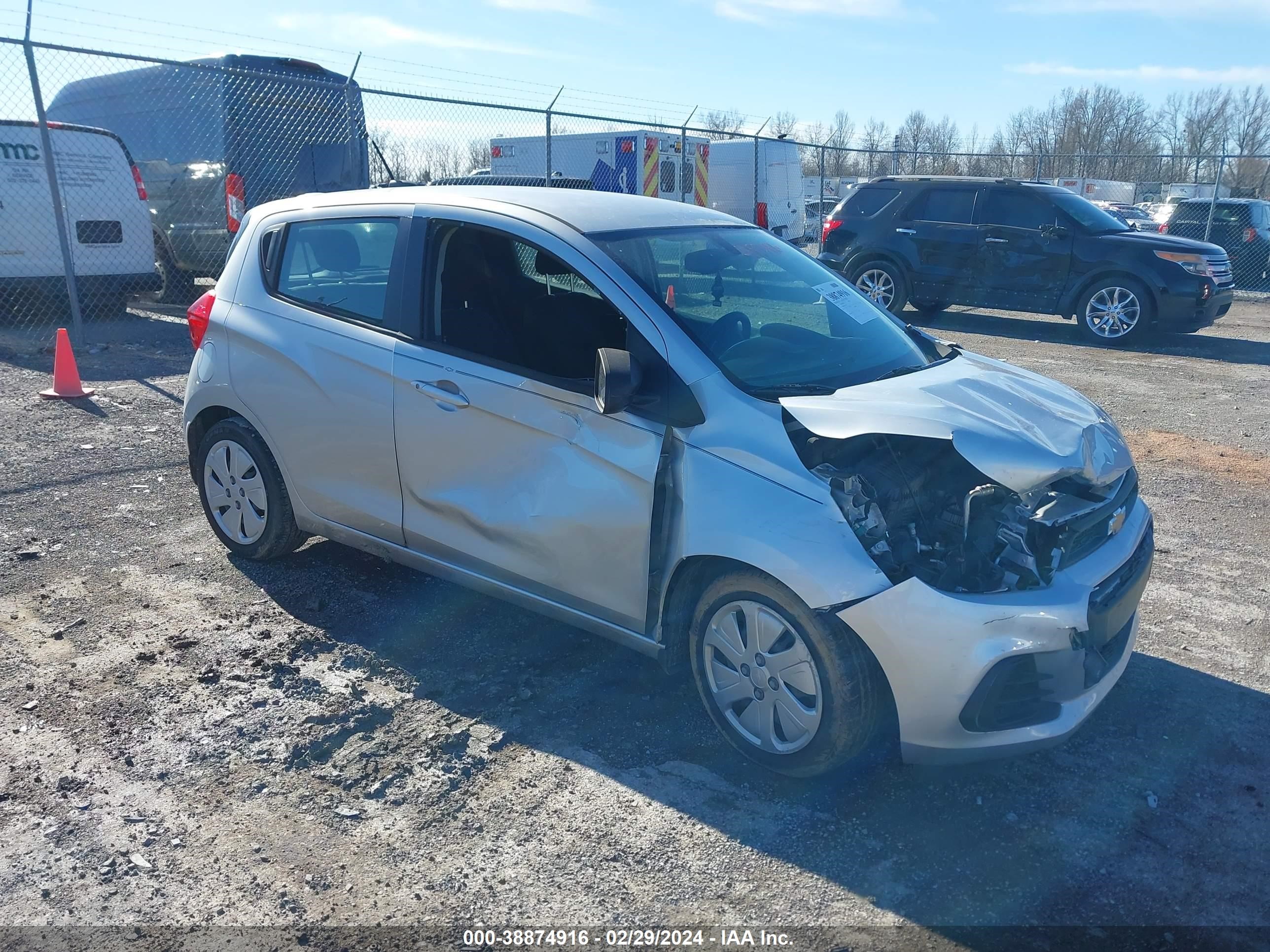 chevrolet spark 2016 kl8cb6sa2gc620365