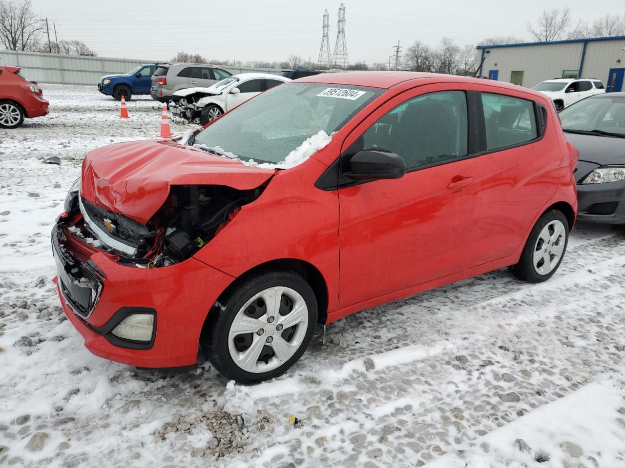 chevrolet spark 2021 kl8cb6sa5mc227570