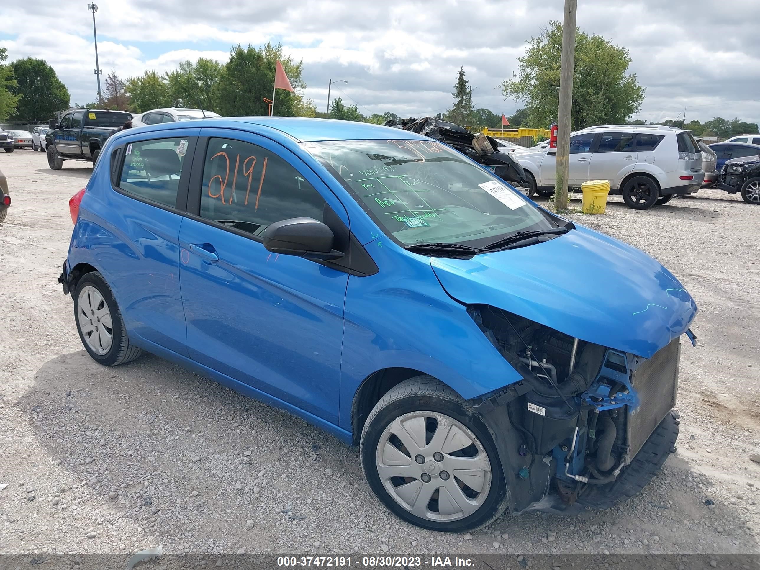 chevrolet spark 2018 kl8cb6sa6jc481140