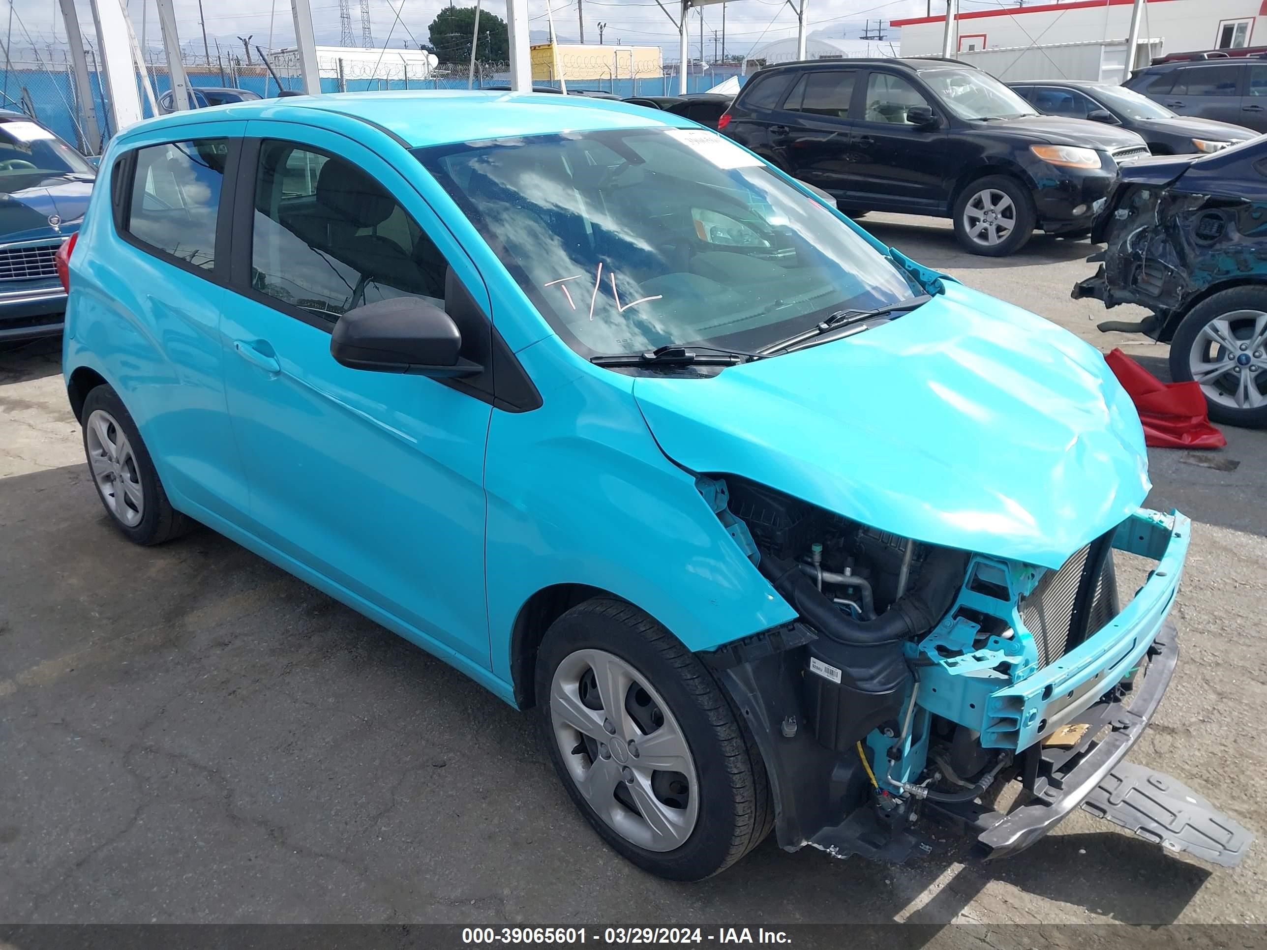 chevrolet spark 2021 kl8cb6sa6mc739211