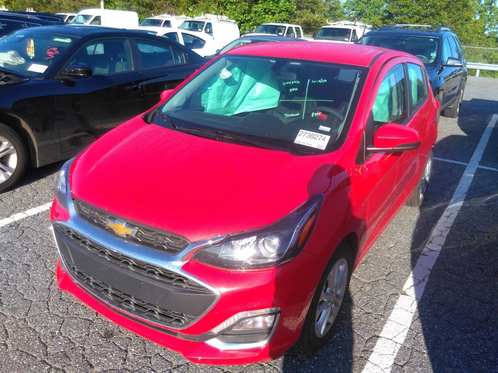 chevrolet spark 2021 kl8cd6sa0mc735990