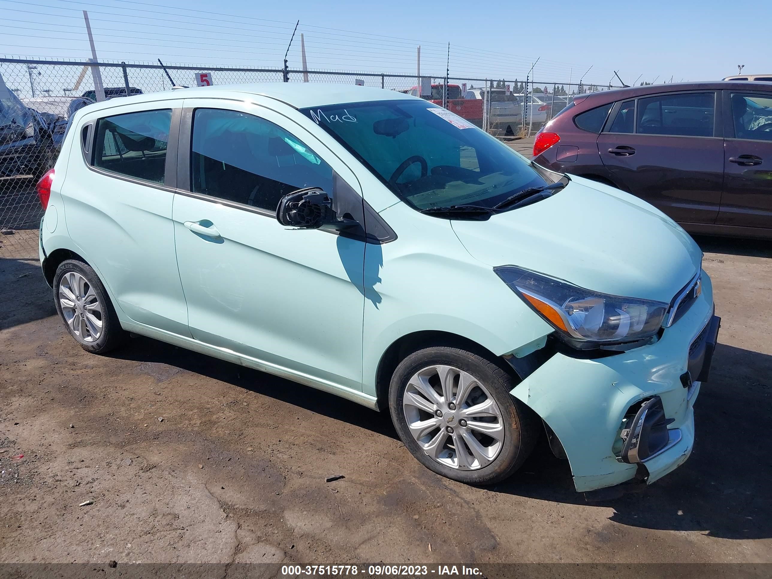 chevrolet spark 2018 kl8cd6sa2jc471926