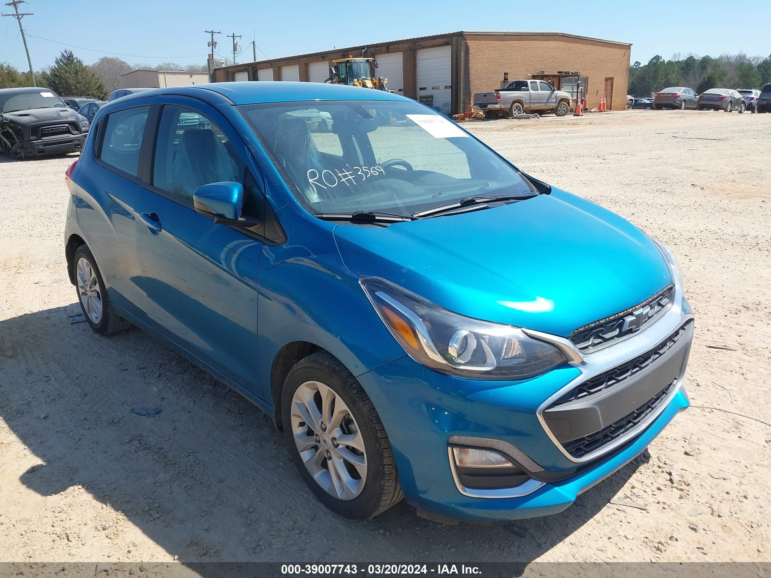 chevrolet spark 2019 kl8cd6sa2kc735163