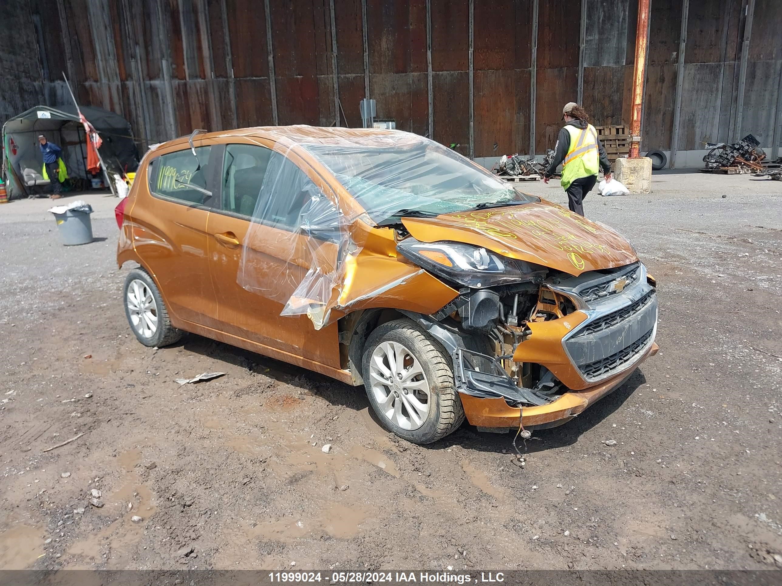 chevrolet spark 2019 kl8cd6sa4kc721930