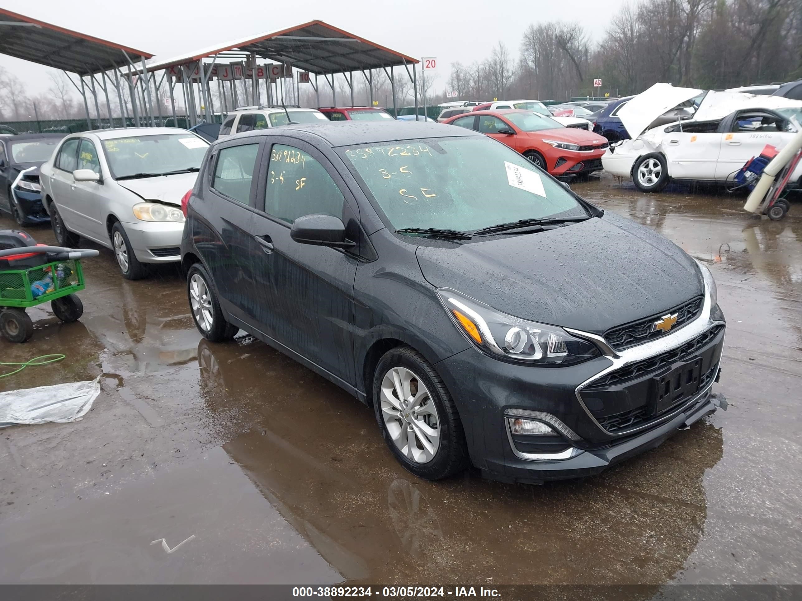 chevrolet spark 2022 kl8cd6sa9nc036343