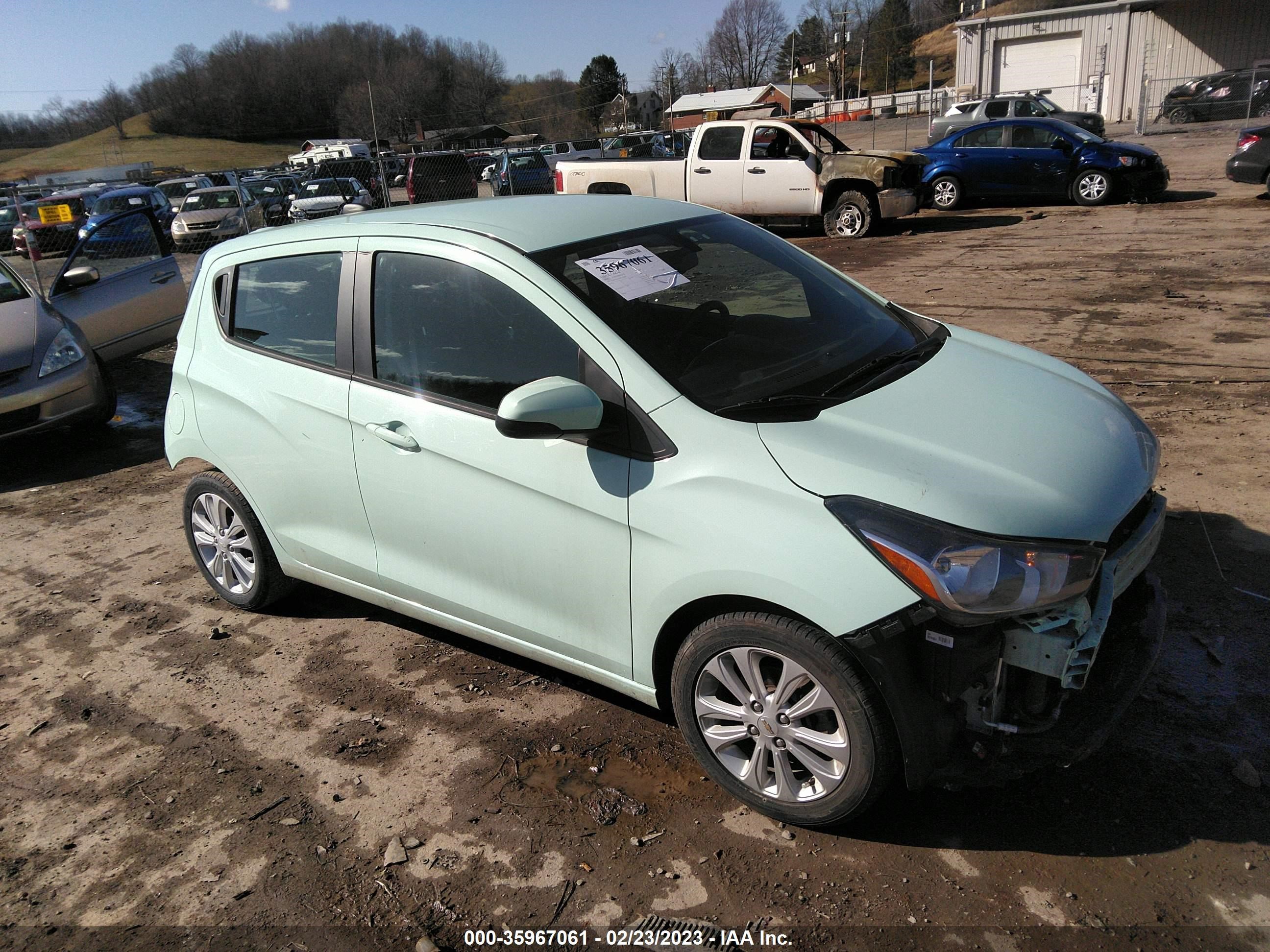 chevrolet spark 2017 kl8cd6saxhc736487