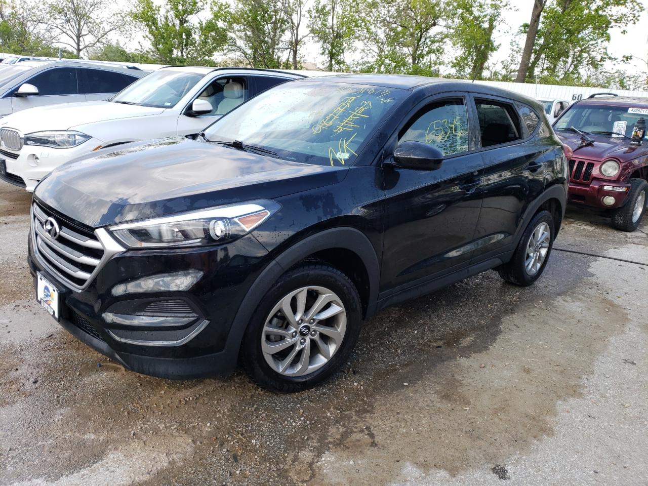 hyundai tucson 2017 km8j23a47hu391536