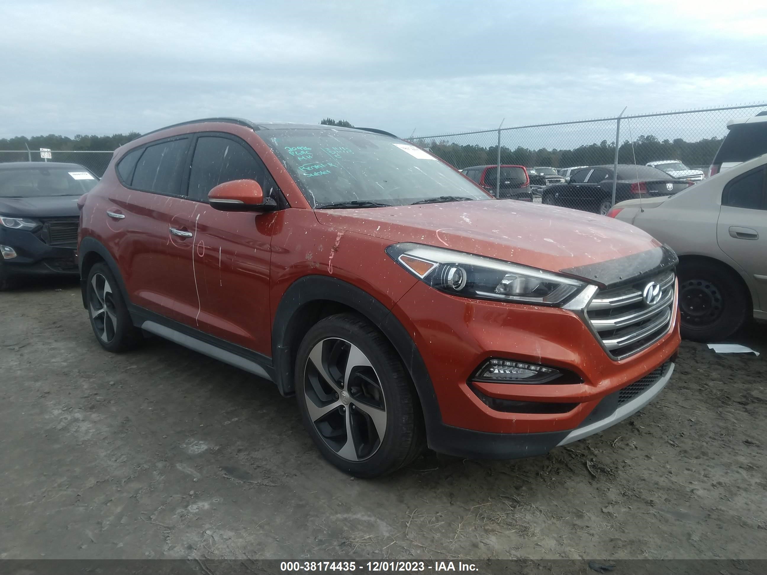 hyundai tucson 2017 km8j33a28hu497649