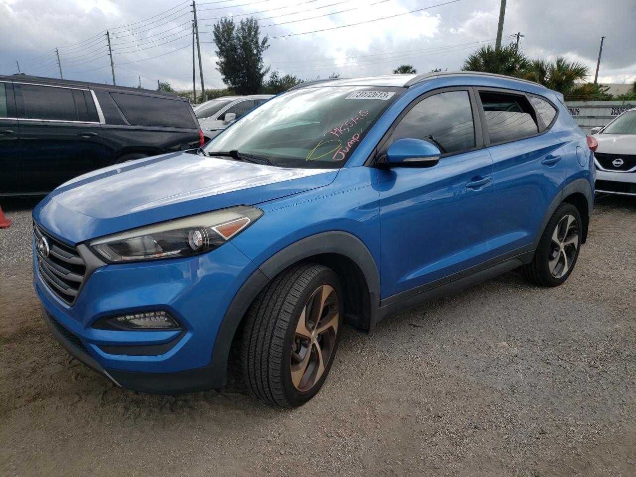 hyundai tucson 2016 km8j33a29gu124604