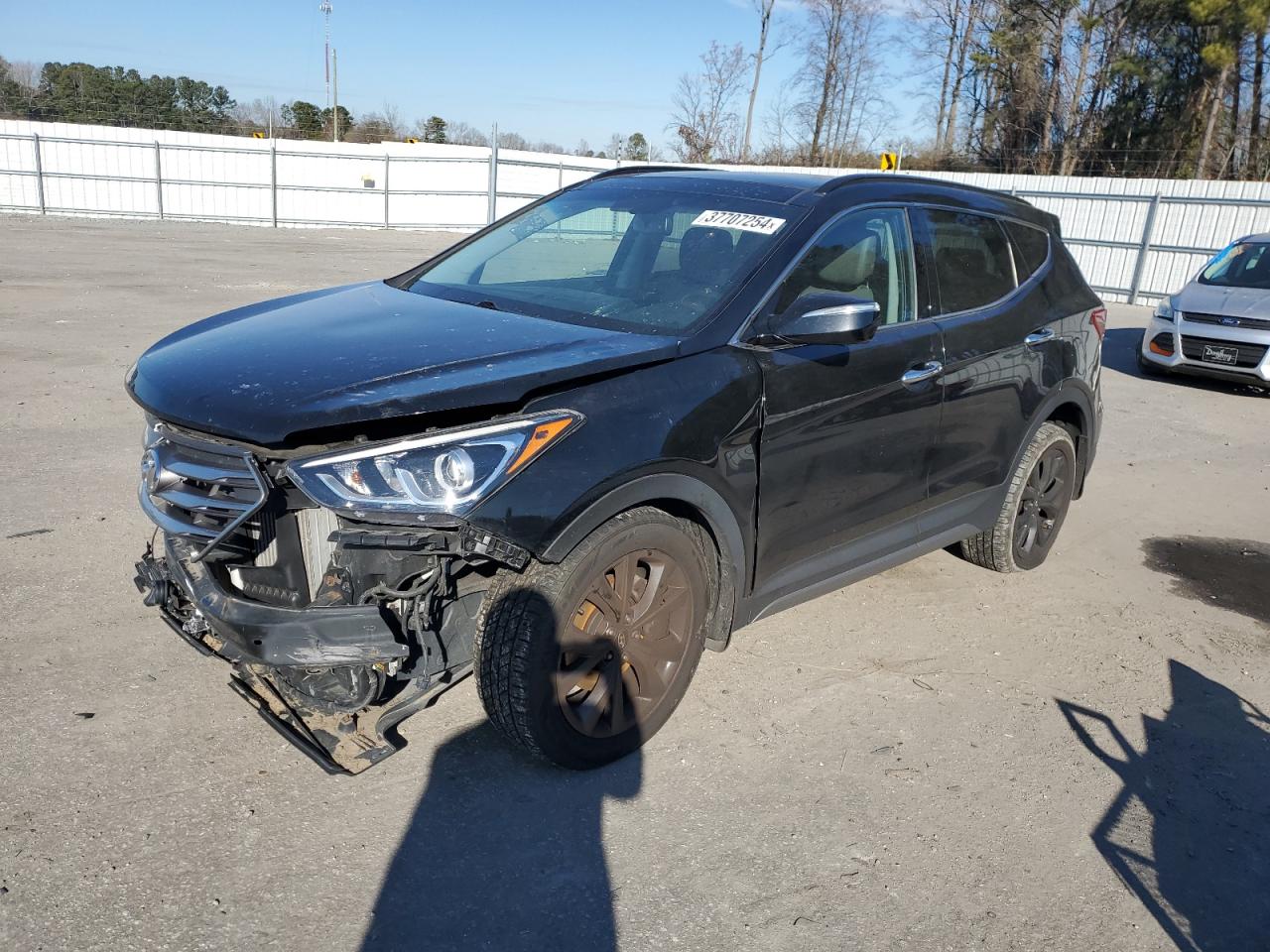 hyundai santa fe 2017 km8j33a47hu487297