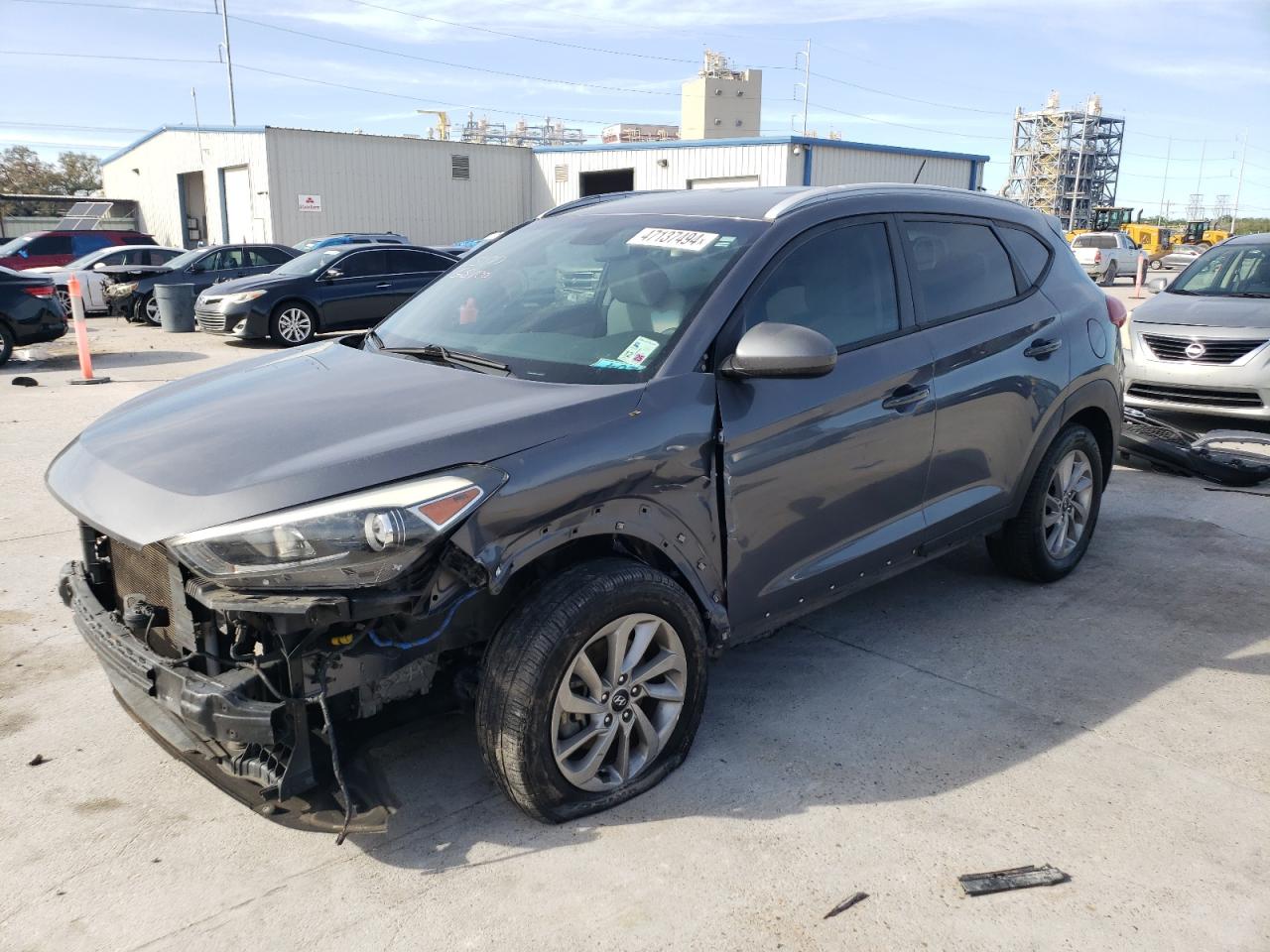 hyundai tucson 2016 km8j33a49gu070965