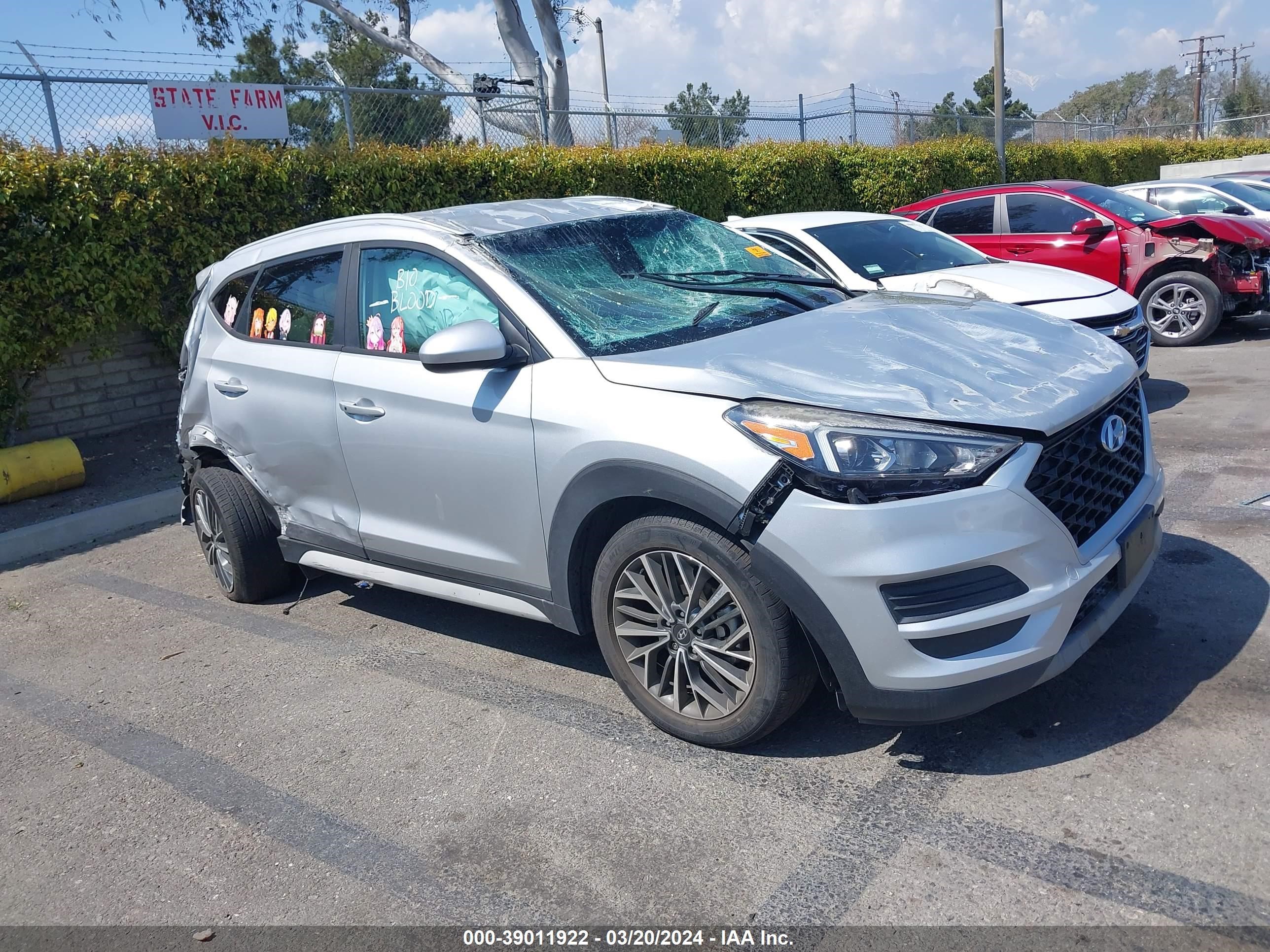 hyundai tucson 2019 km8j33al8ku062159