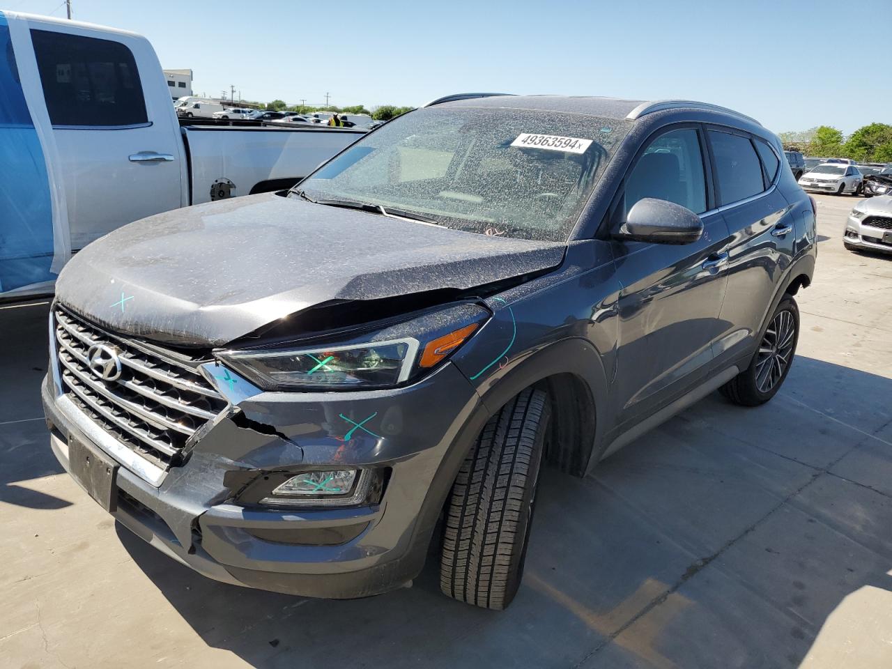 hyundai tucson 2021 km8j33alxmu327585