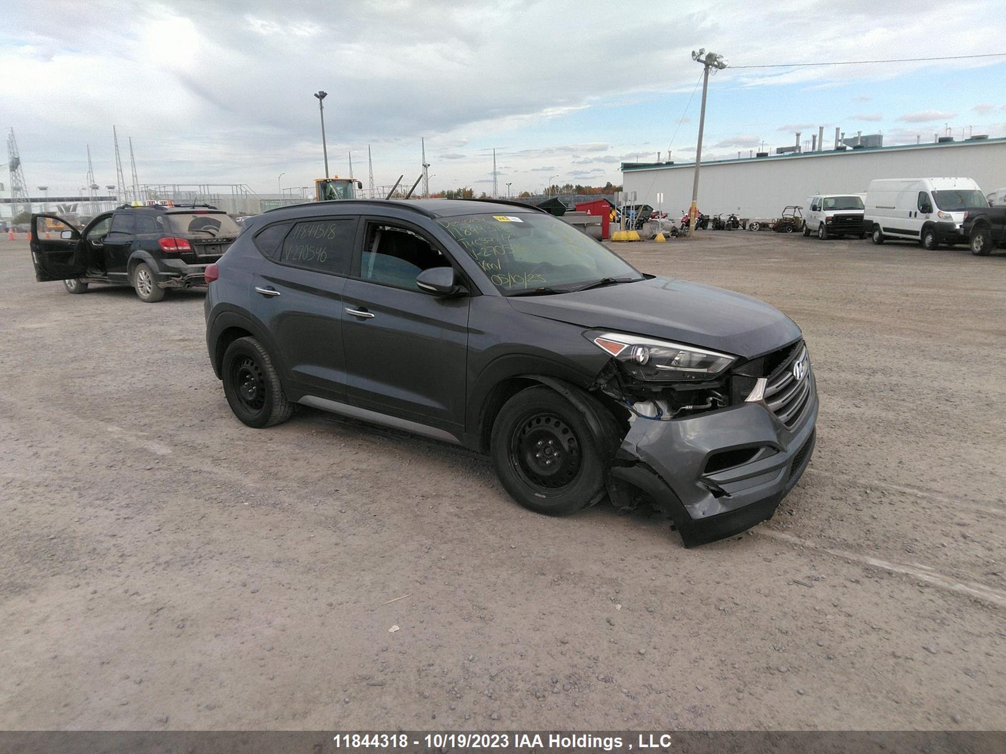 hyundai tucson 2017 km8j3ca23hu270546