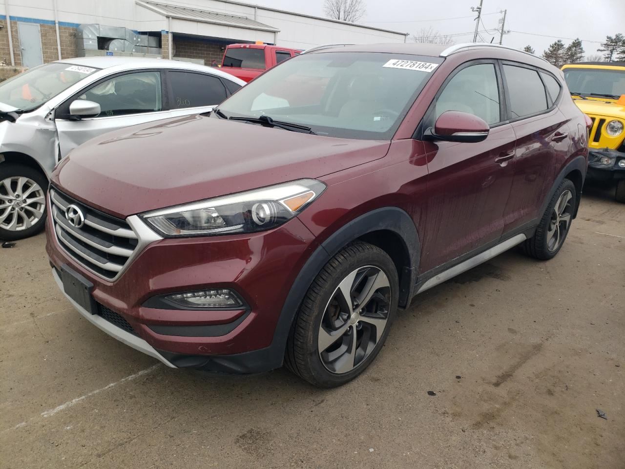 hyundai tucson 2017 km8j3ca27hu396912