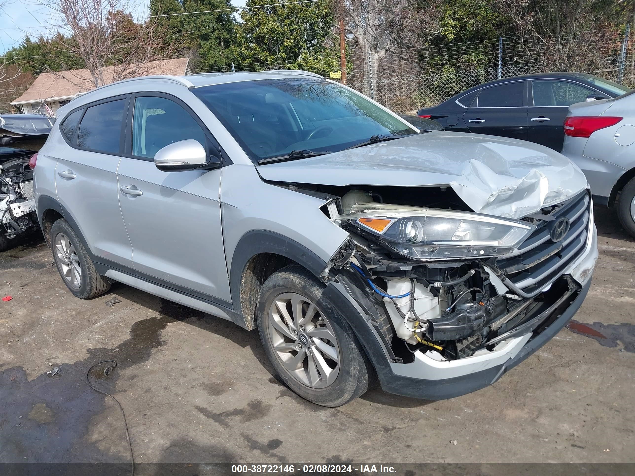 hyundai tucson 2017 km8j3ca42hu437920