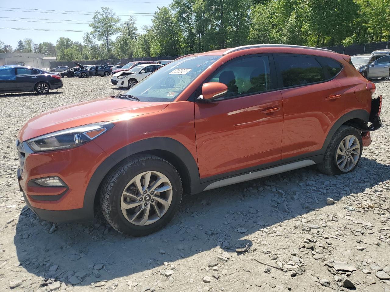 hyundai tucson 2017 km8j3ca45hu448118