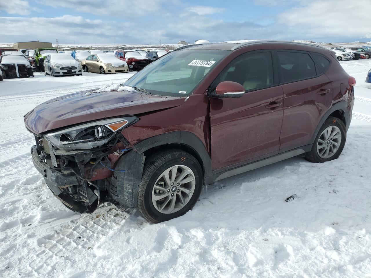 hyundai tucson 2017 km8j3ca46hu532822