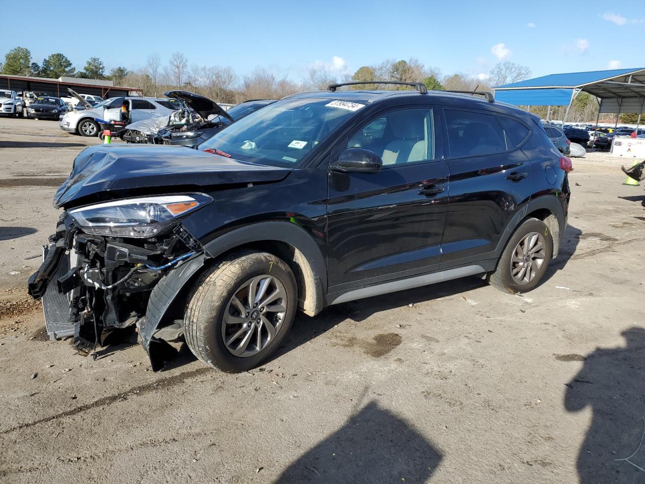 hyundai tucson 2017 km8j3ca48hu398699