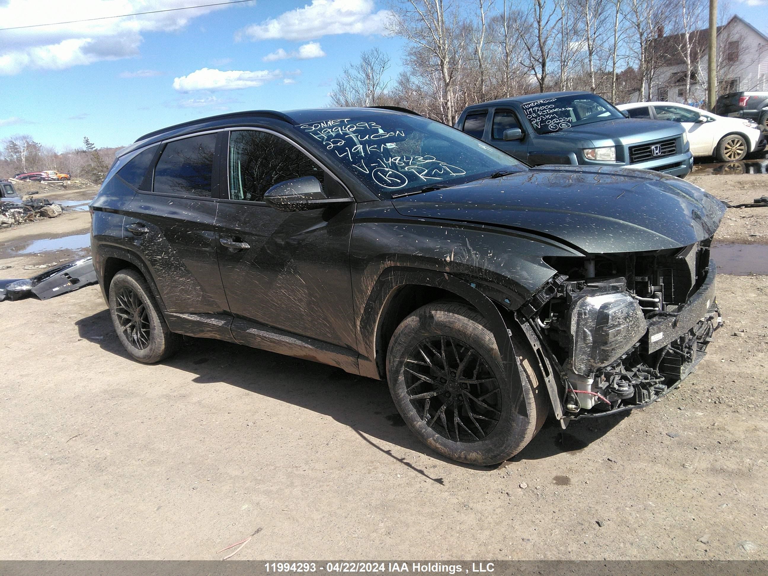 hyundai tucson 2022 km8jbcae2nu148432