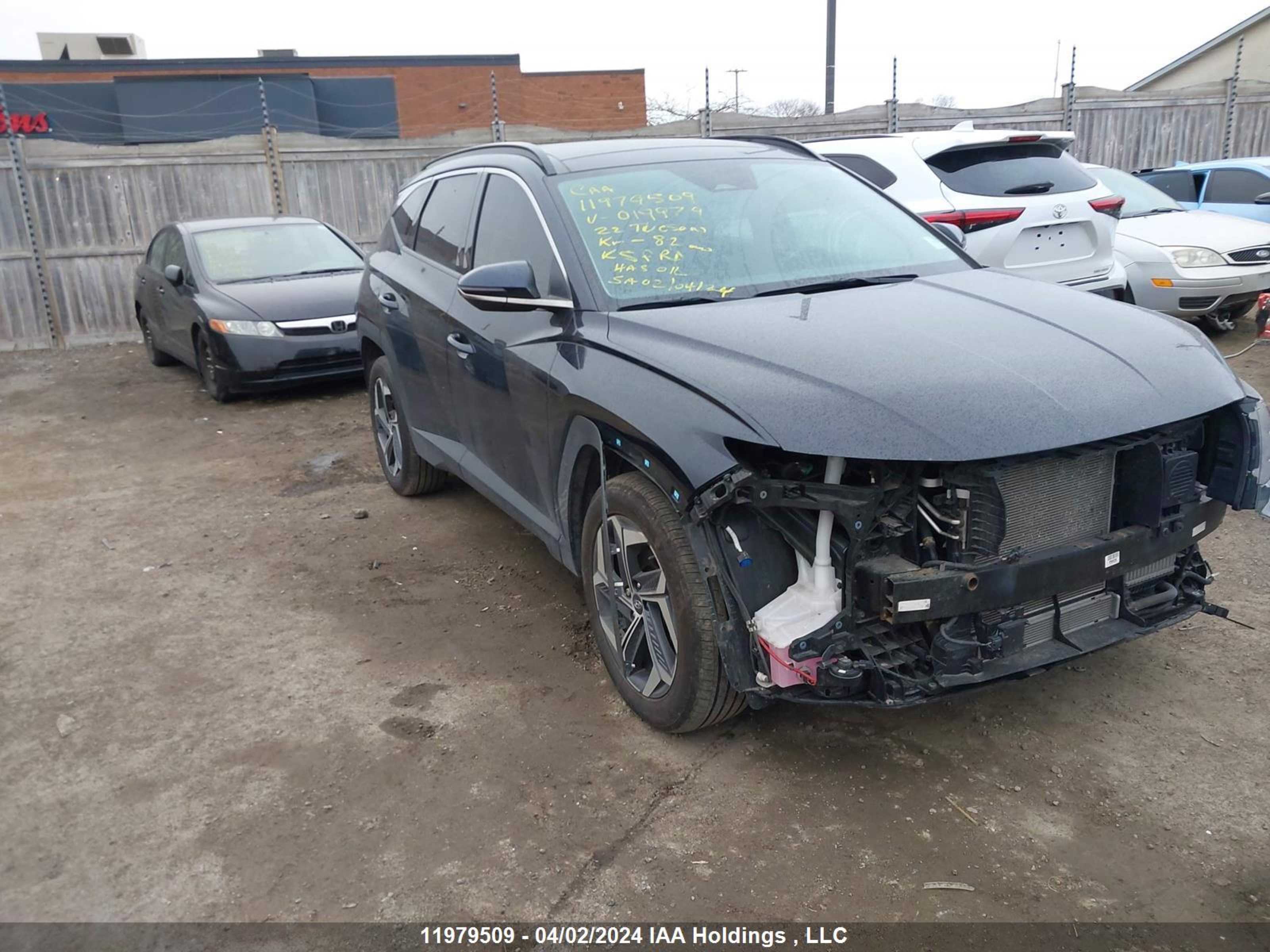 hyundai tucson 2022 km8jcca13nu019979