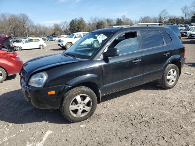 hyundai tucson gls 2007 km8jm12b07u534434