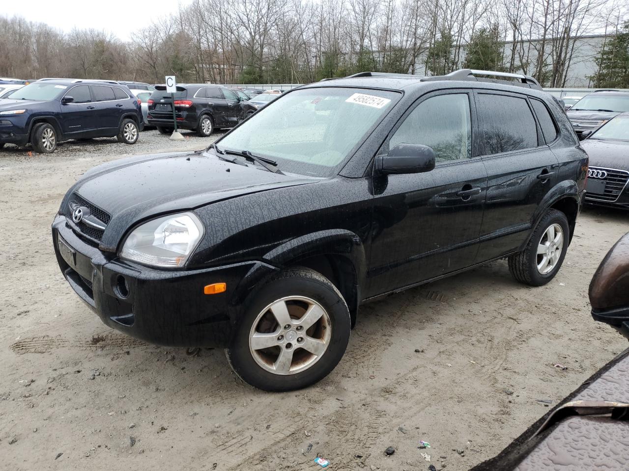 hyundai tucson 2007 km8jm12b07u650250