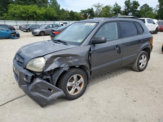 hyundai tucson gls 2007 km8jm12b27u515691