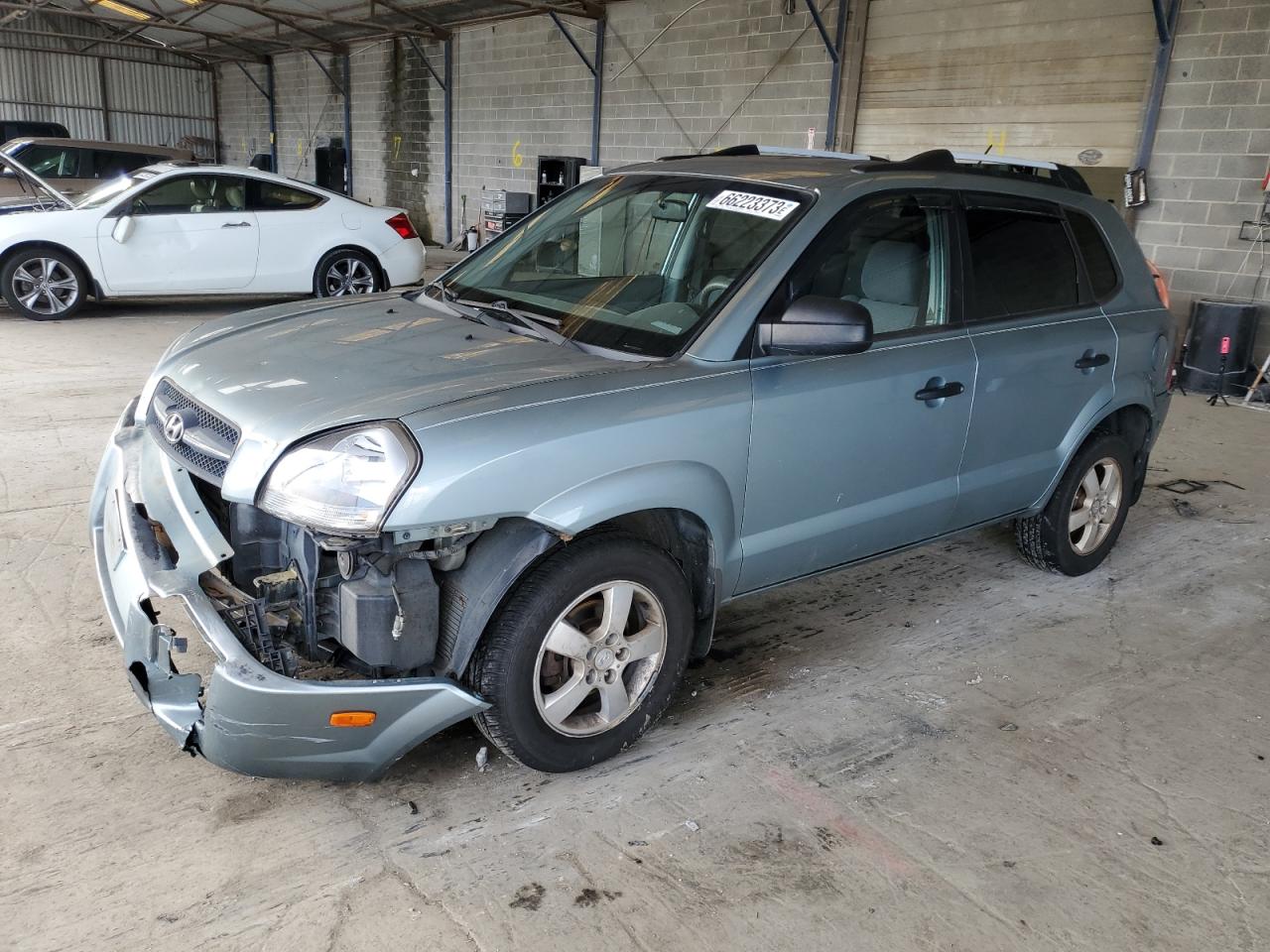 hyundai tucson 2007 km8jm12b37u546917