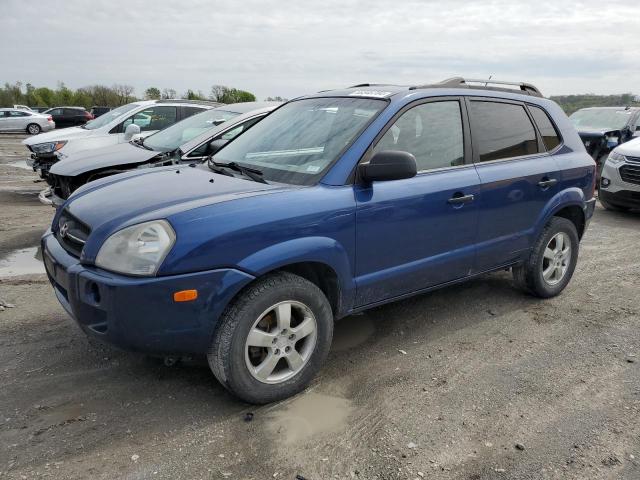 hyundai tucson 2007 km8jm12b47u525672