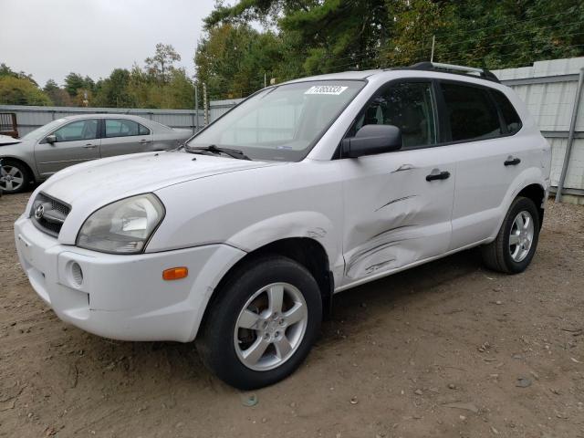 hyundai tucson gls 2008 km8jm12b48u872730