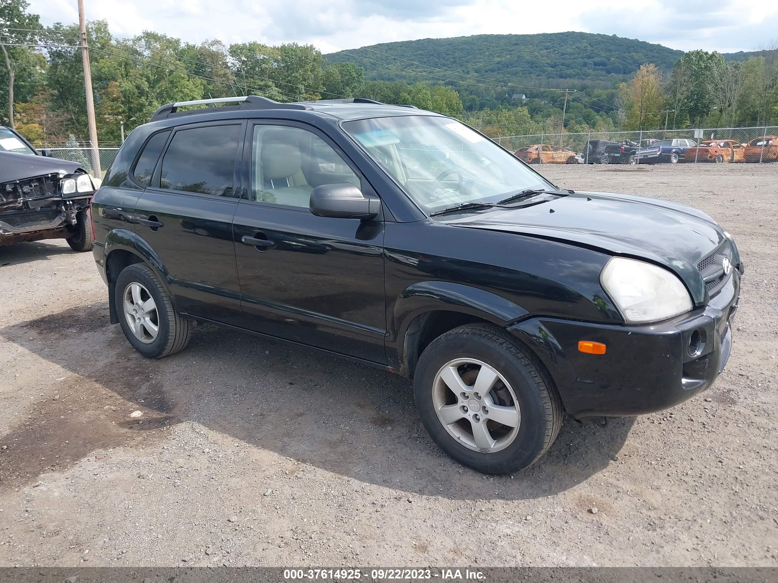 hyundai tucson 2007 km8jm12b57u587209