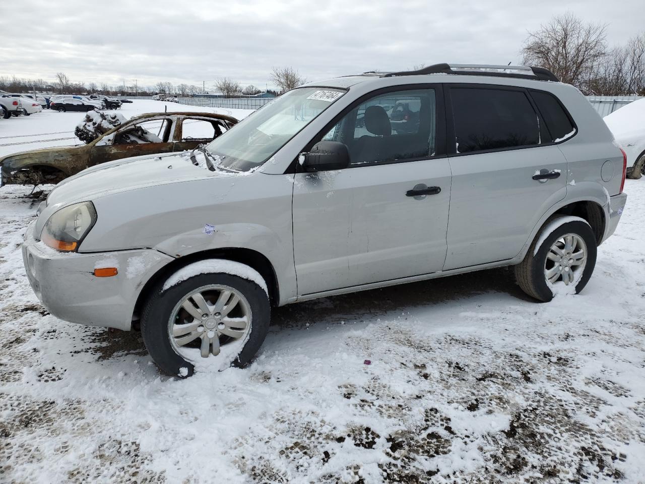 hyundai tucson 2009 km8jm12b79u009163