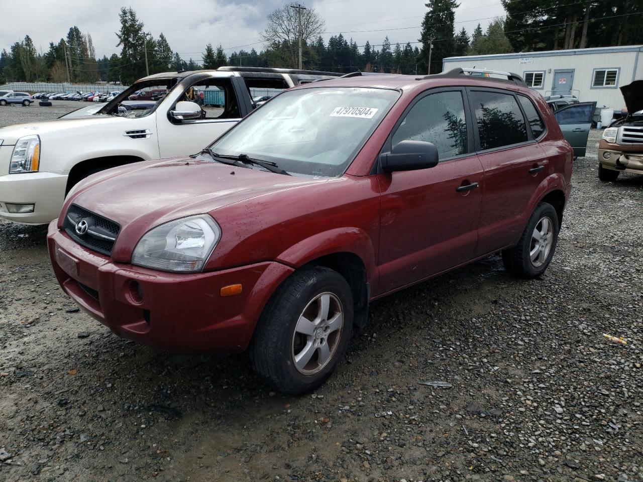 hyundai tucson 2006 km8jm12b86u382546