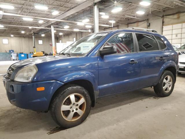 hyundai tucson 2008 km8jm12b88u892575