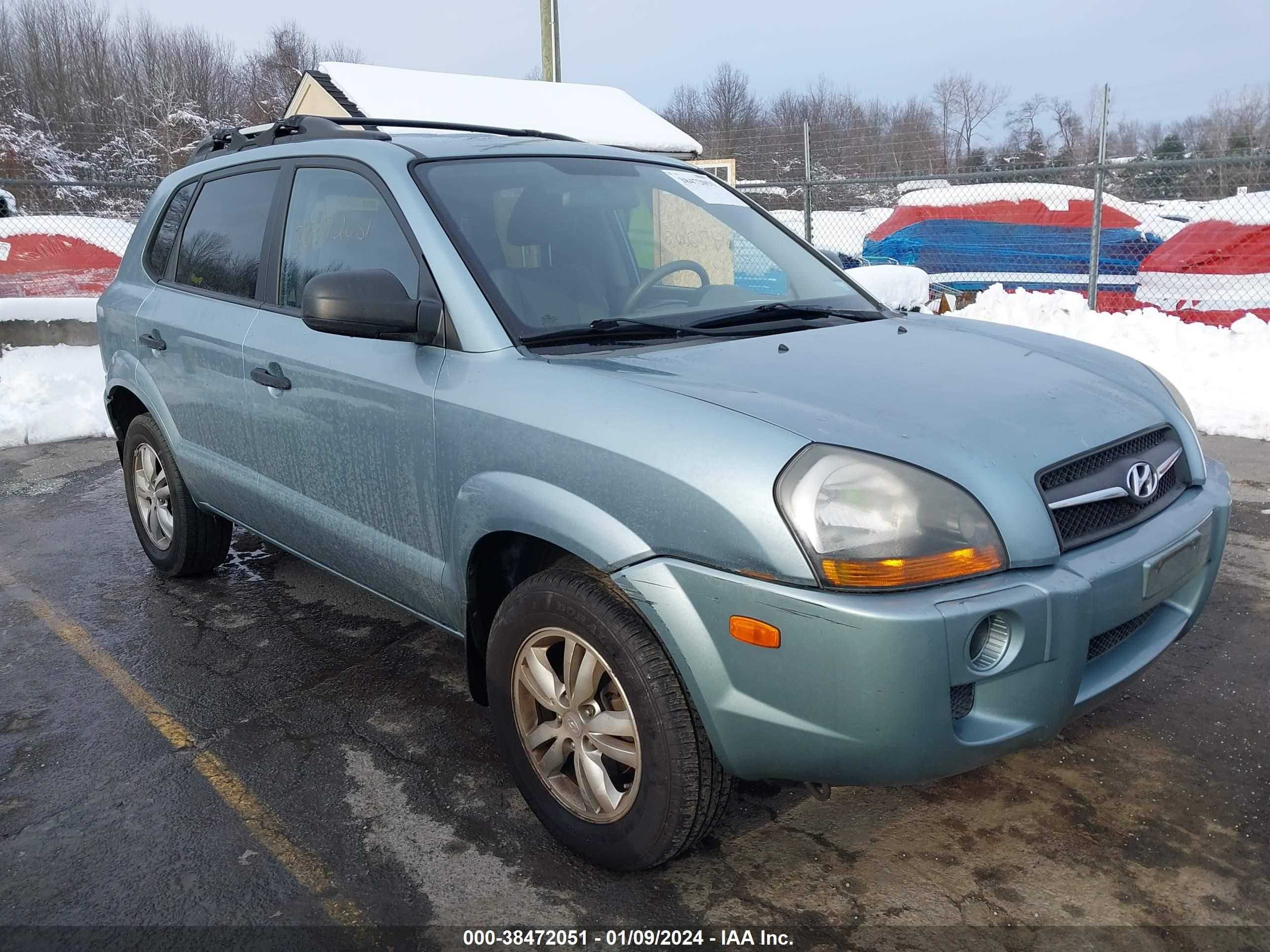 hyundai tucson 2009 km8jm12b89u037778