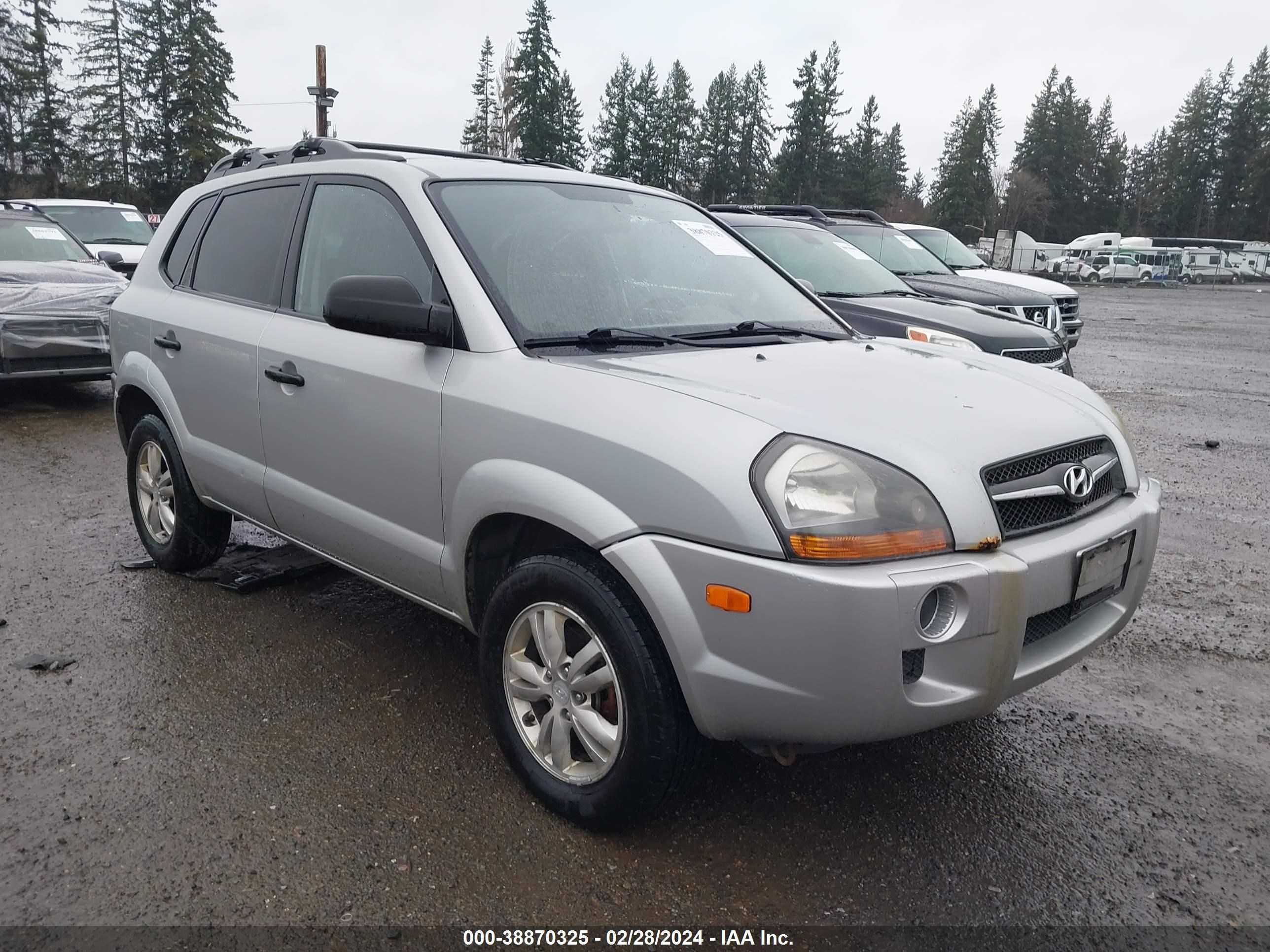 hyundai tucson 2009 km8jm12b99u951568