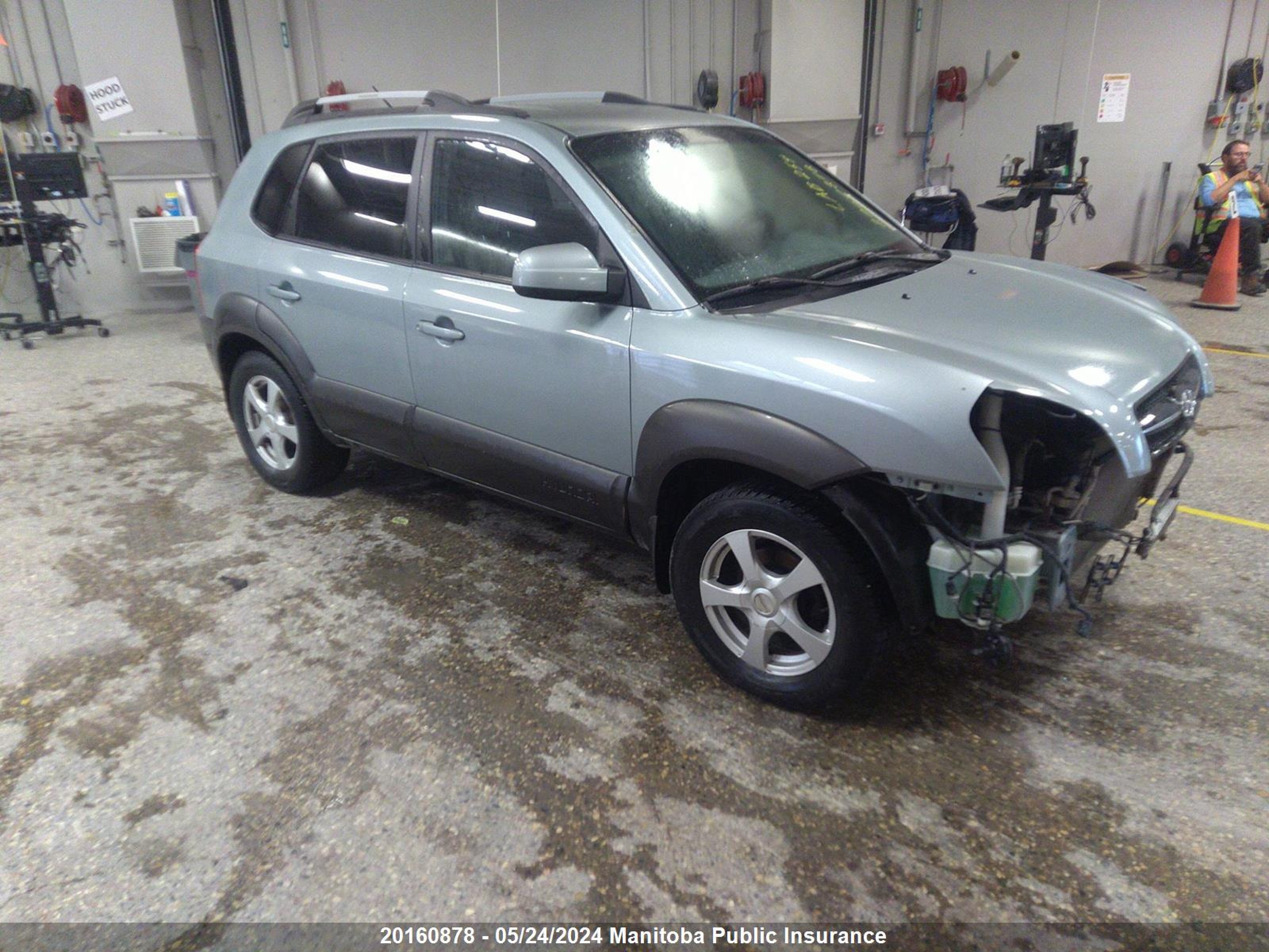 hyundai tucson 2005 km8jm12d35u050983