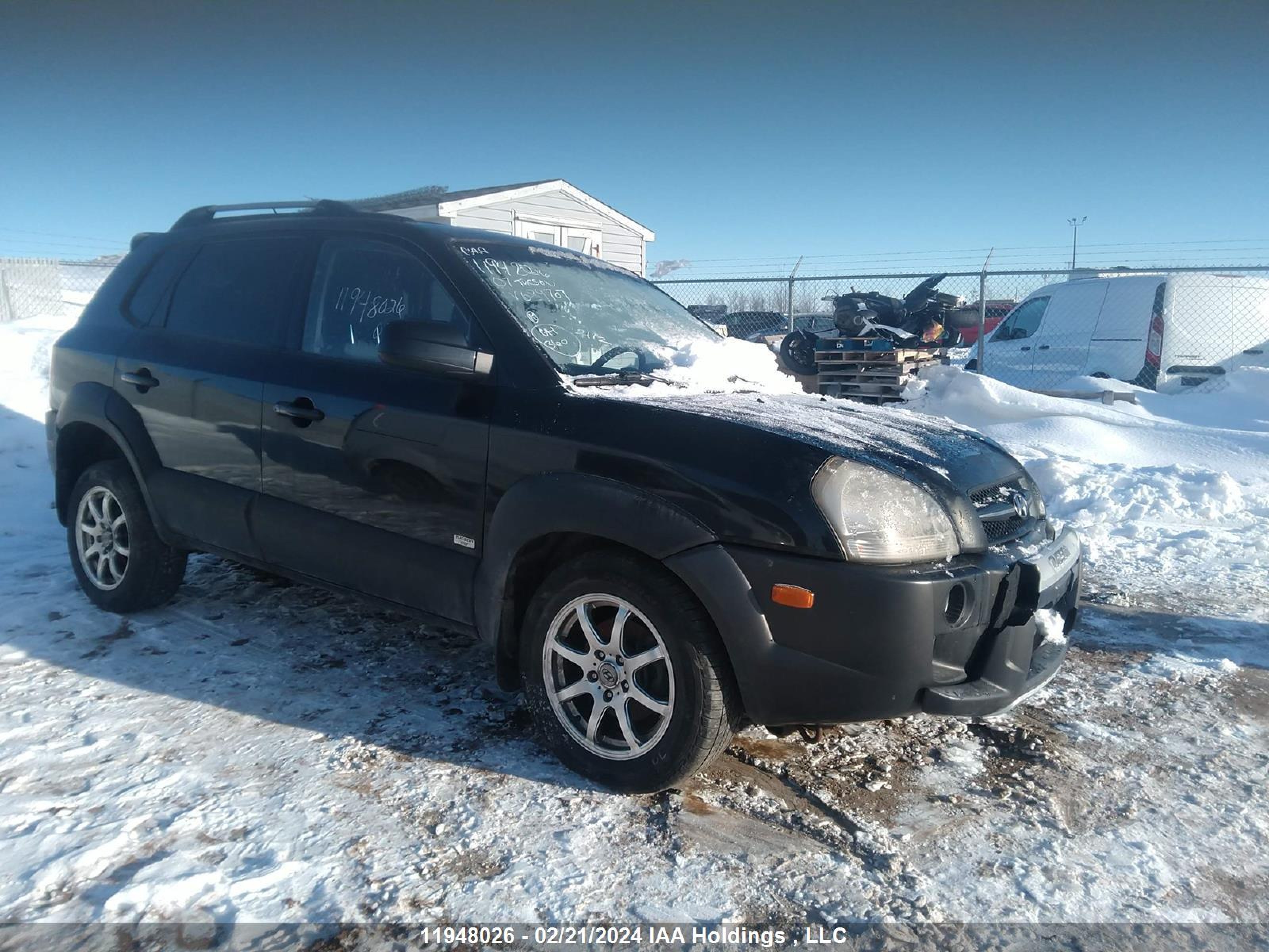 hyundai tucson 2007 km8jm72dx7u689707