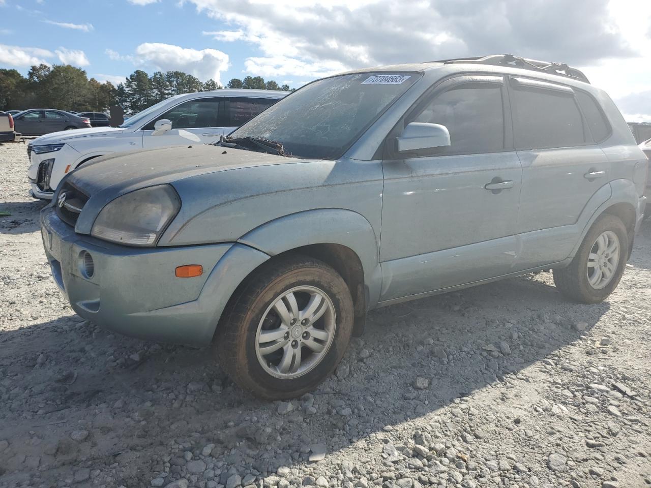 hyundai tucson 2006 km8jn12d06u329869