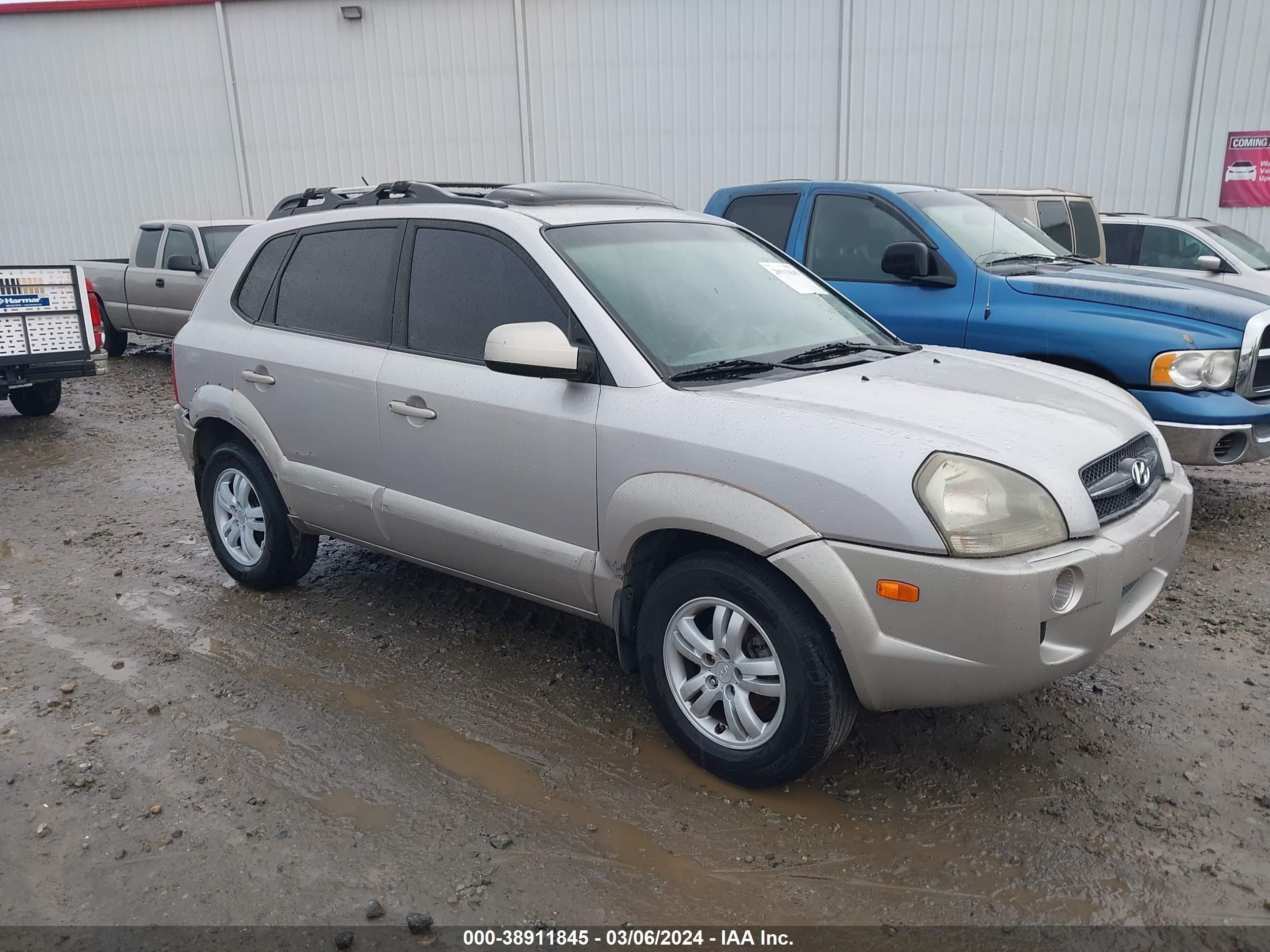 hyundai tucson 2006 km8jn12d16u290998