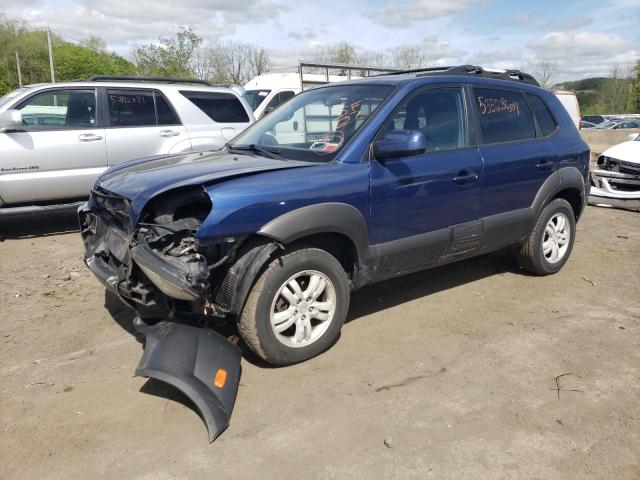 hyundai tucson 2007 km8jn12d17u622438