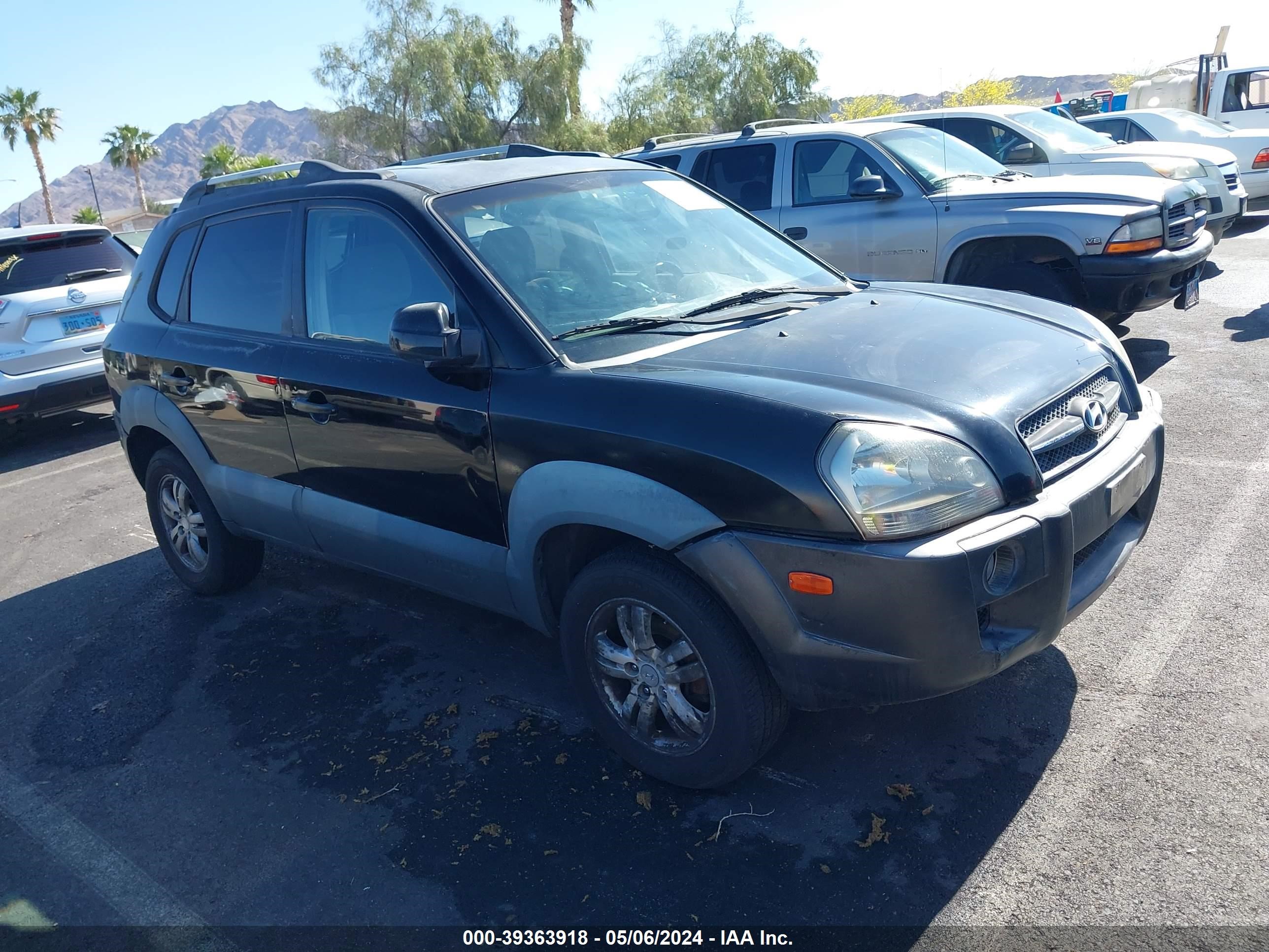 hyundai tucson 2006 km8jn12d36u368312