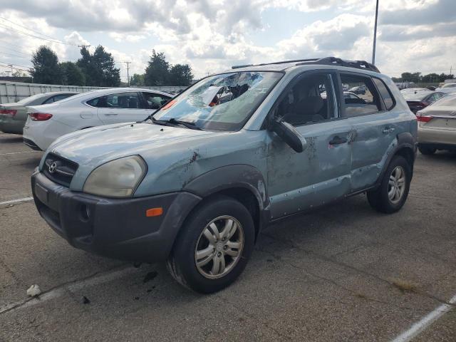 hyundai tucson 2007 km8jn12d37u665839