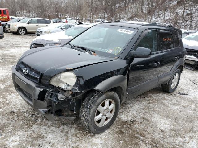 hyundai tucson 2005 km8jn12d45u083424